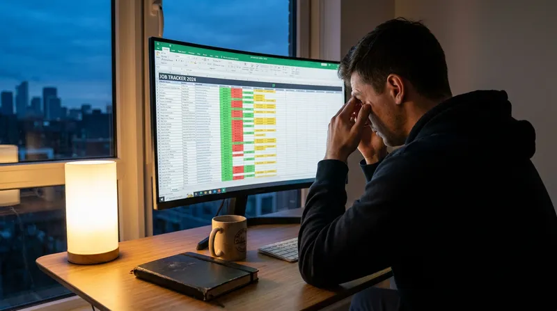 Why Your Job Application Tracking Spreadsheet is Hiding Your Skill Gaps (And What to Use Instead)