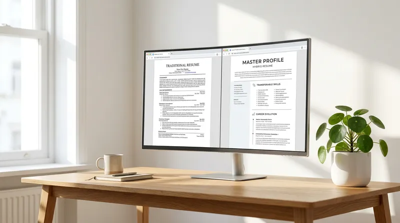 The Master Profile Strategy: How to Write a Career Transition Resume Without Erasing Your Past