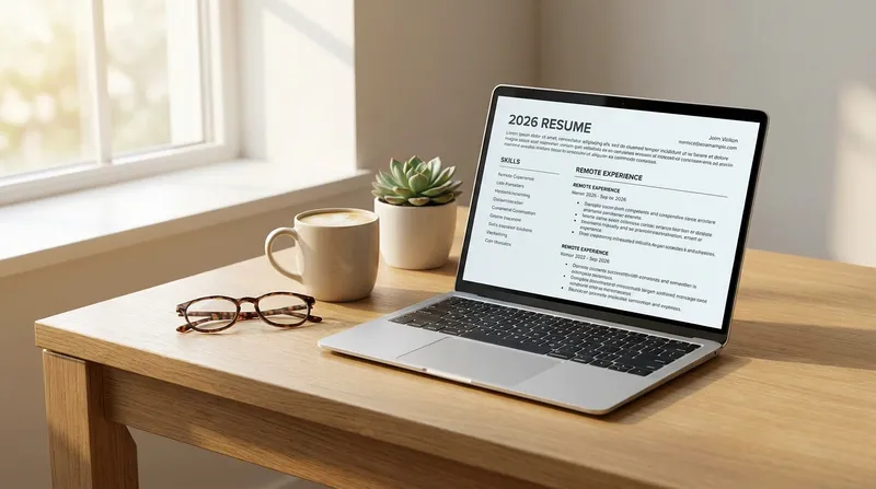 How to Write a Resume for Remote Jobs: 2026 Format, Skills & ATS Guide