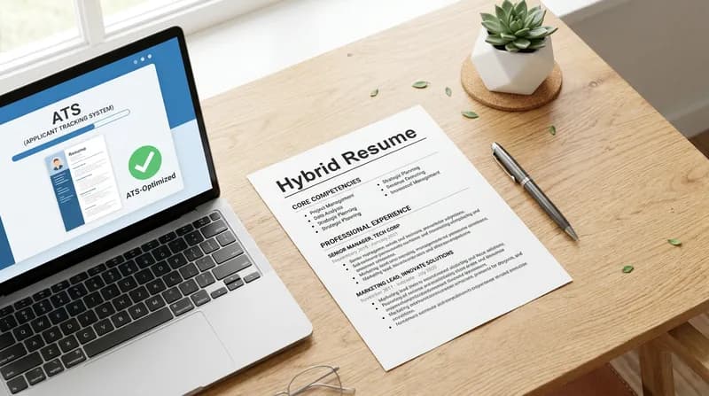 The Hybrid (Combination) Resume Format: Examples & Free ATS Template