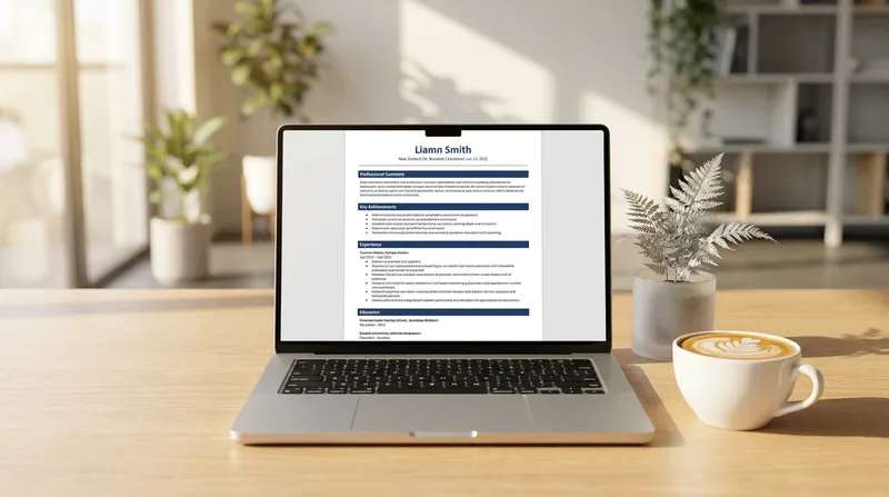NZ CV Format 2026: What Kiwi Employers Want | JobSparrow