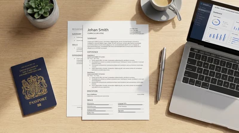 UK Skilled Worker Visa CV Format: 2026 Guide & Template to Land Sponsored Jobs | JobSparrow