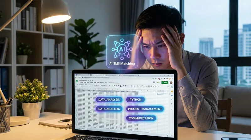 Stop Manual Data Entry: Why the Best Job Tracker Apps Now Use AI Skill Matching