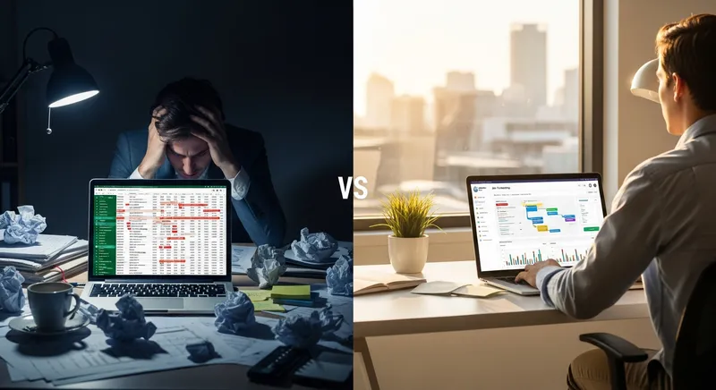 Job Tracker Spreadsheet vs. App: 5 Signs Your Excel Tracker is Costing You Interviews in AU & NZ