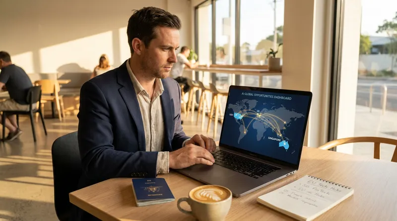 The Expat's Guide: How to Find Jobs in the UK, US & SG from Australia Using AI